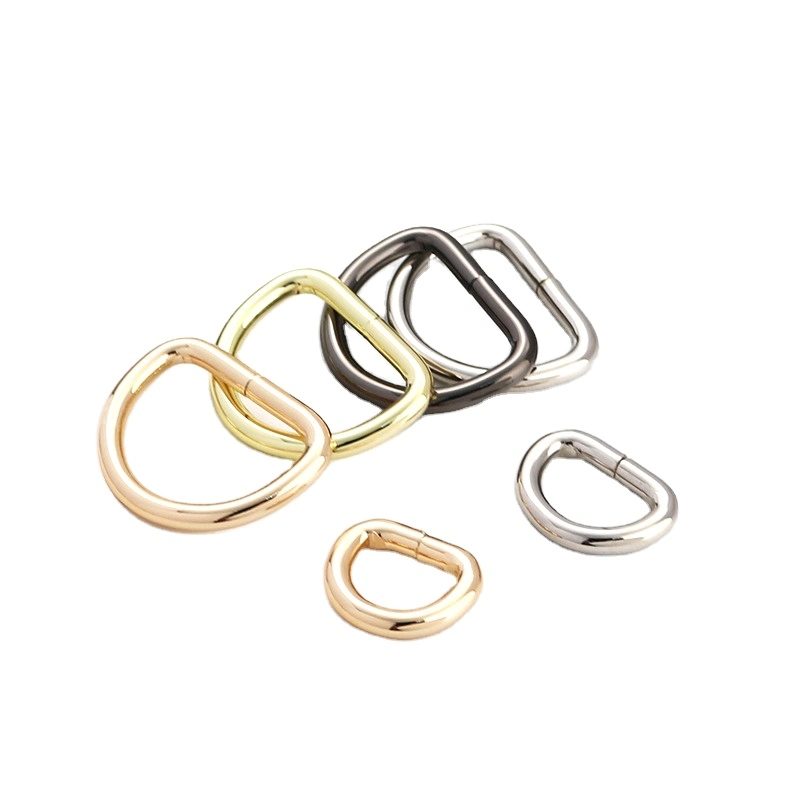 Metal Accessories Cable Buckle D Buckle Dring Can Be Customized for Bags and Clothes