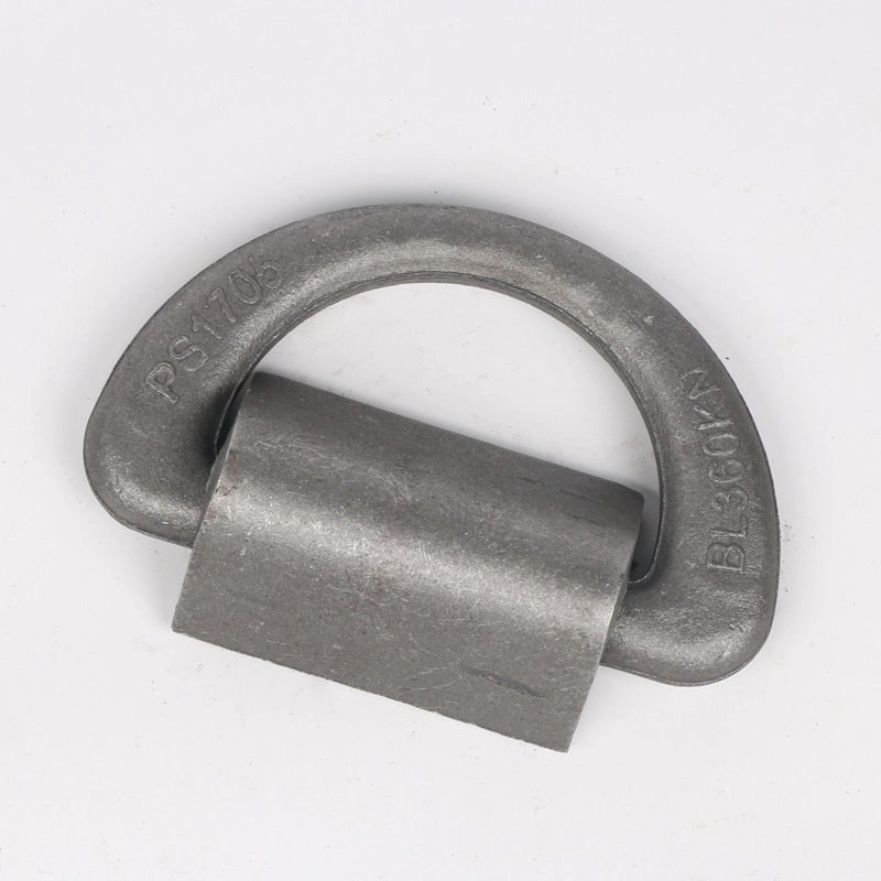 G70 Factory Price Steel Forged Lashing D Ring with Wraps