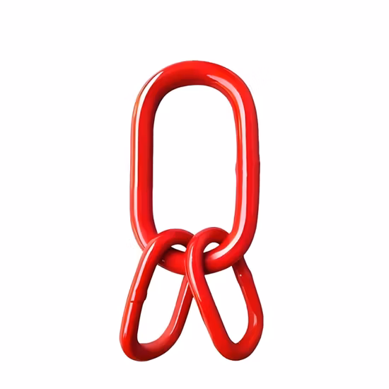 G80 Легированная сталь Кованая кольцевая скоба D Высокопрочное подъемное кольцо Круглое кольцо Master Link